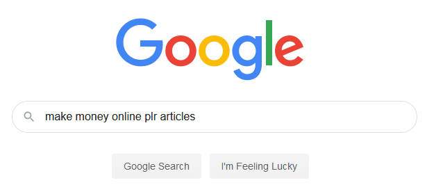 Google search